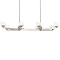 Load image into Gallery viewer, Double Bubble Linear Pendant - Satin Nickel Finish