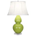 Double Gourd Lucite Table Lamp - Large Apple