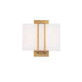 Load image into Gallery viewer, Downto Wall Sconce - Aged Brass Finish