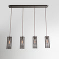 Load image into Gallery viewer, Downtown Mesh Linear Suspension Light - Flat Bronze