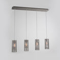 Load image into Gallery viewer, Downtown Mesh Linear Suspension Light - Metallic Beige Silver