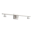 Load image into Gallery viewer, Dune 3-Light LED Bath Bar - Brushed Nickel Finish