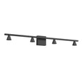 Load image into Gallery viewer, Dune 4-Light LED Bath Bar - Black Finish