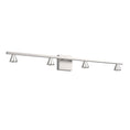 Load image into Gallery viewer, Dune 4-Light LED Bath Bar - Brushed Nickel Finish
