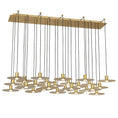 Load image into Gallery viewer, Eaves Multi-Light Linear Chandelier