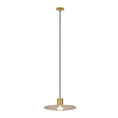 Load image into Gallery viewer, Eaves Pendant - Natural Brass Finish Port Alone Canopy