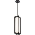 Load image into Gallery viewer, Echelon Long Pendant - Black