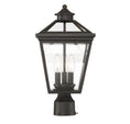 Load image into Gallery viewer, Ellijay Post Lantern - English Bronze Finish
