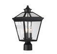 Load image into Gallery viewer, Ellijay Post Lantern - Black Finish