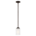 Load image into Gallery viewer, Elmwood Park One Light Mini-Pendant - Bonze Finish