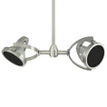 Load image into Gallery viewer, Elton Double Head - Satin Nickel Finish