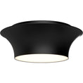 Load image into Gallery viewer, Emiko Small Flush Mount - Matte Black Finish