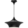 Load image into Gallery viewer, Emiko Large Pendant - Matte Black Finish