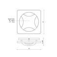 Load image into Gallery viewer, Etna LED Outdoor Wall Sconce - Diagram