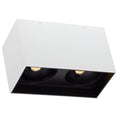 Load image into Gallery viewer, Exo Dual Ceiling Light - Matte White/Black Finish