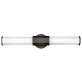 Load image into Gallery viewer, Facet Medium LED Bath Bar - Black Oxide Finish