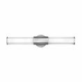 Load image into Gallery viewer, Facet Medium LED Bath Bar - Polished Nickel Finish