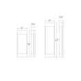 Load image into Gallery viewer, Fathom Outdoor Sconce - Diagram