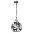 Load image into Gallery viewer, Feccetta Small Pendant - Midnight Black Finish