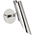 Load image into Gallery viewer, Flore Single Wall Light - Polished Nickel Finish