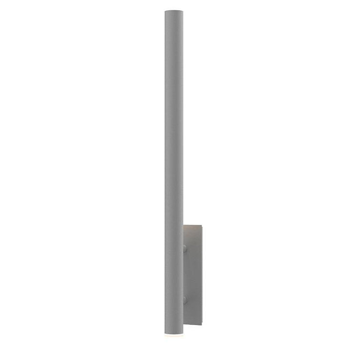 Flue 40" LED Outdoor Wall Sconce - Textured Gray Finish