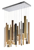 Load image into Gallery viewer, Flute LED 31-Light Pendant - Multi-Plated
