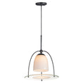 Load image into Gallery viewer, Focal Point Single Large Pendant - Black Finish