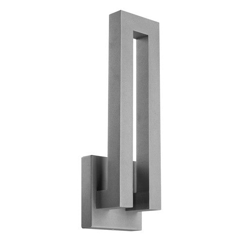 Forq Indoor/Outdoor Wall Sconce - Graphite Finish
