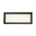 Load image into Gallery viewer, Framed Large LED Outdoor Wall Sconce - Bronze Finish