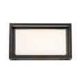 Load image into Gallery viewer, Framed Medium LED Outdoor Wall Sconce - Bronze Finish