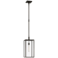 Load image into Gallery viewer, Fresno Medium Hanging Lantern - Aged Iron Finish