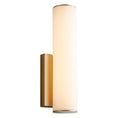 Load image into Gallery viewer, Fugit LED Wall Sconce - Aged Brass Finish