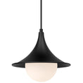 Load image into Gallery viewer, Fuji Small Pendant - Matte Black Finish
