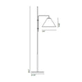 Load image into Gallery viewer, Funiculi Fabric Shade Floor Lamp - Diagram