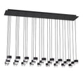 Load image into Gallery viewer, Gable 27-Light Linear Chandelier - Nightshade Black Finish
