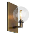 Load image into Gallery viewer, Gambit Single LED Wall Sconce Aged Brass