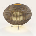 Load image into Gallery viewer, Garota 01 Outdoor Floor Lamp - Brown Shade