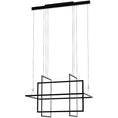 Load image into Gallery viewer, Geometry Large Linear Suspension - Satin Dark Gray Finish