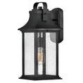 Load image into Gallery viewer, Grant Medium Outdoor Wall Sconce - Textured Black Finish