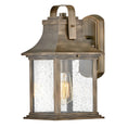 Load image into Gallery viewer, Grant Small Outdoor Wall Sconce - Brushed Brass Finish