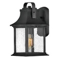 Load image into Gallery viewer, Grant Small Outdoor Wall Sconce - Textured Black Finish