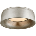 Load image into Gallery viewer, Halo Small Flush Mount - Burnished Silver Leaf