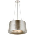 Load image into Gallery viewer, Halo Small Hanging Shade - Burnished Silver Leaf