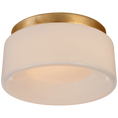 Load image into Gallery viewer, Halo Solitaire Flush Mount - Gild