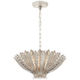 Load image into Gallery viewer, Hampton Medium Chandelier - Burnished Silver Leaf