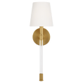 Load image into Gallery viewer, Hanover Sconce - Burnished Brass Finish