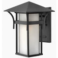 Load image into Gallery viewer, Harbor Medium Outdoor Wall Light - Satin Black