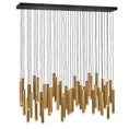 Load image into Gallery viewer, Harmony LED Linear Suspension - Heritage Brass Finish