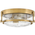 Load image into Gallery viewer, Harper Flush Mount - Heritage Brass Finish