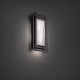 Load image into Gallery viewer, Haze LED Outdoor Wall Sconce - Black Finish